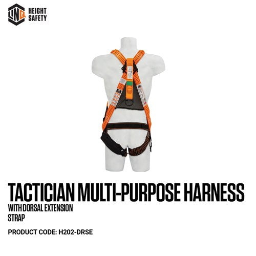 TACTICIAN MULTI-PURPOSE HARNESS WITH DORSAL EXTENSION STRAP