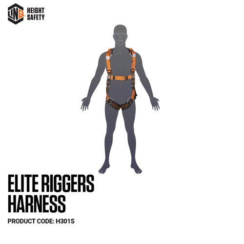 ELITE RIGGERS HARNESS - SMALL (S) CW HARNESS BAG (NBHAR)